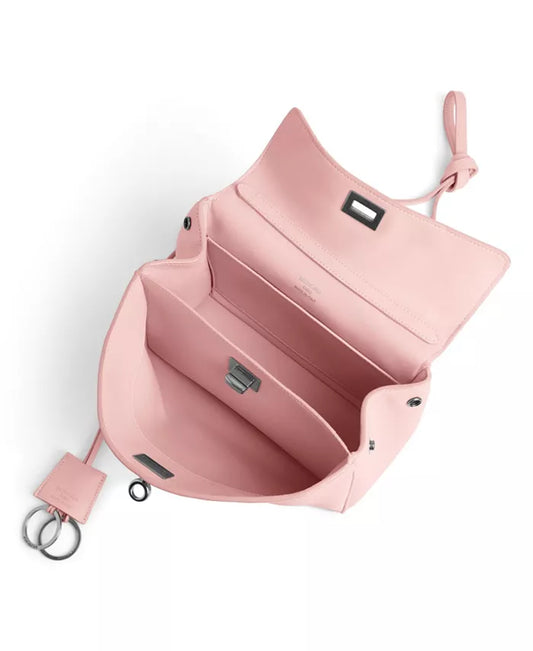 Balenciaga Rodeo Mini Handbag Suede Pink