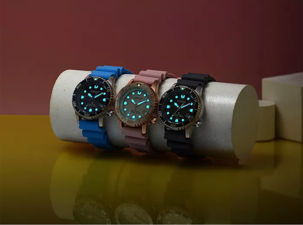 Citizen Promaster Pink Dive Watch