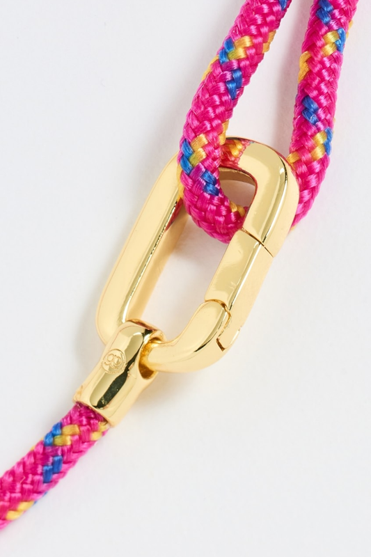 Gorjana Pink Paracord Bracelet