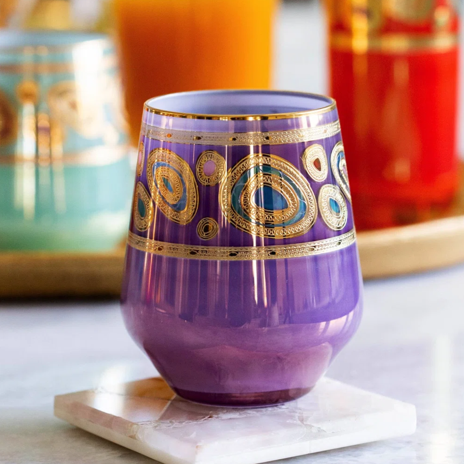 Purple Kitchen & Dining