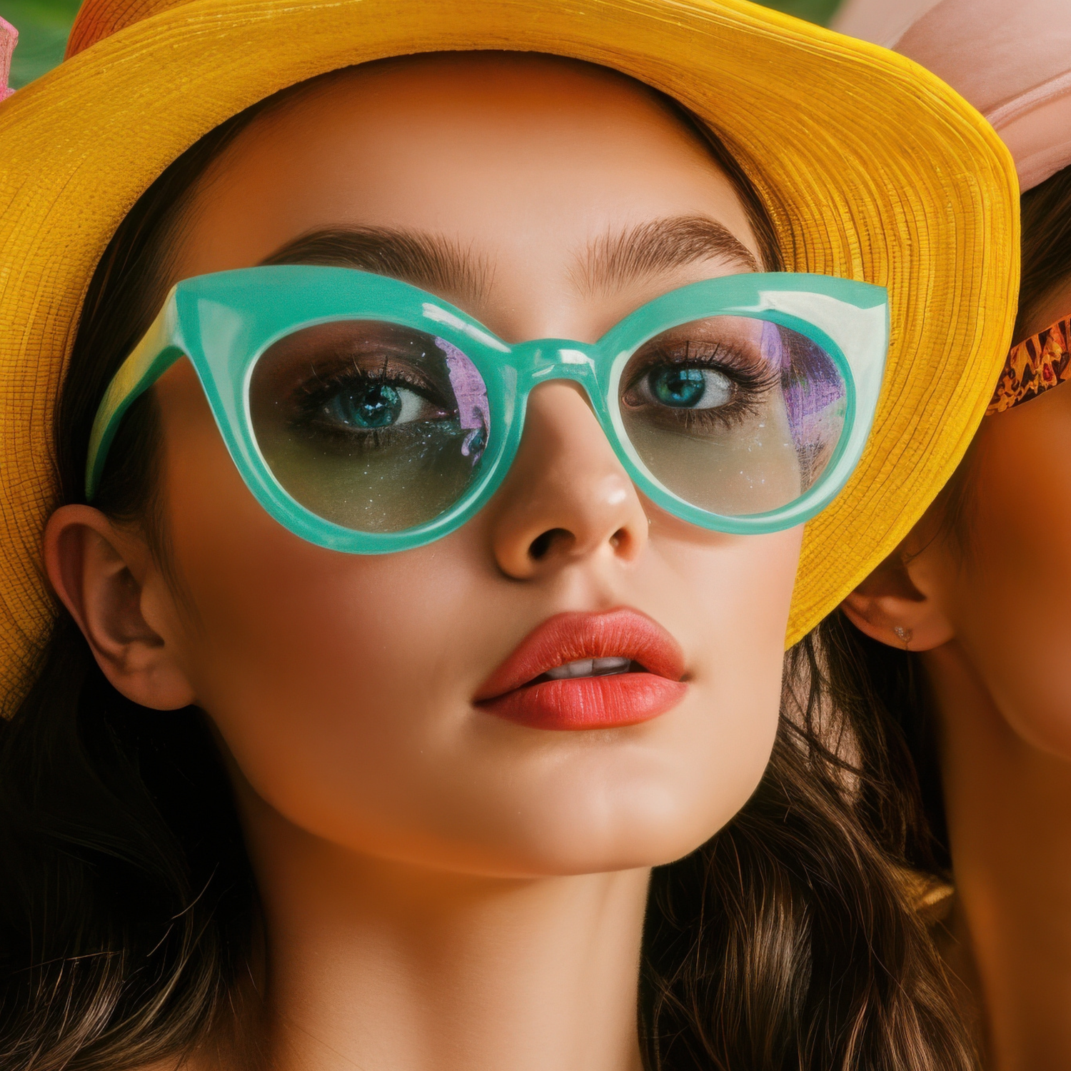 Turquoise Sunglasses & Glasses