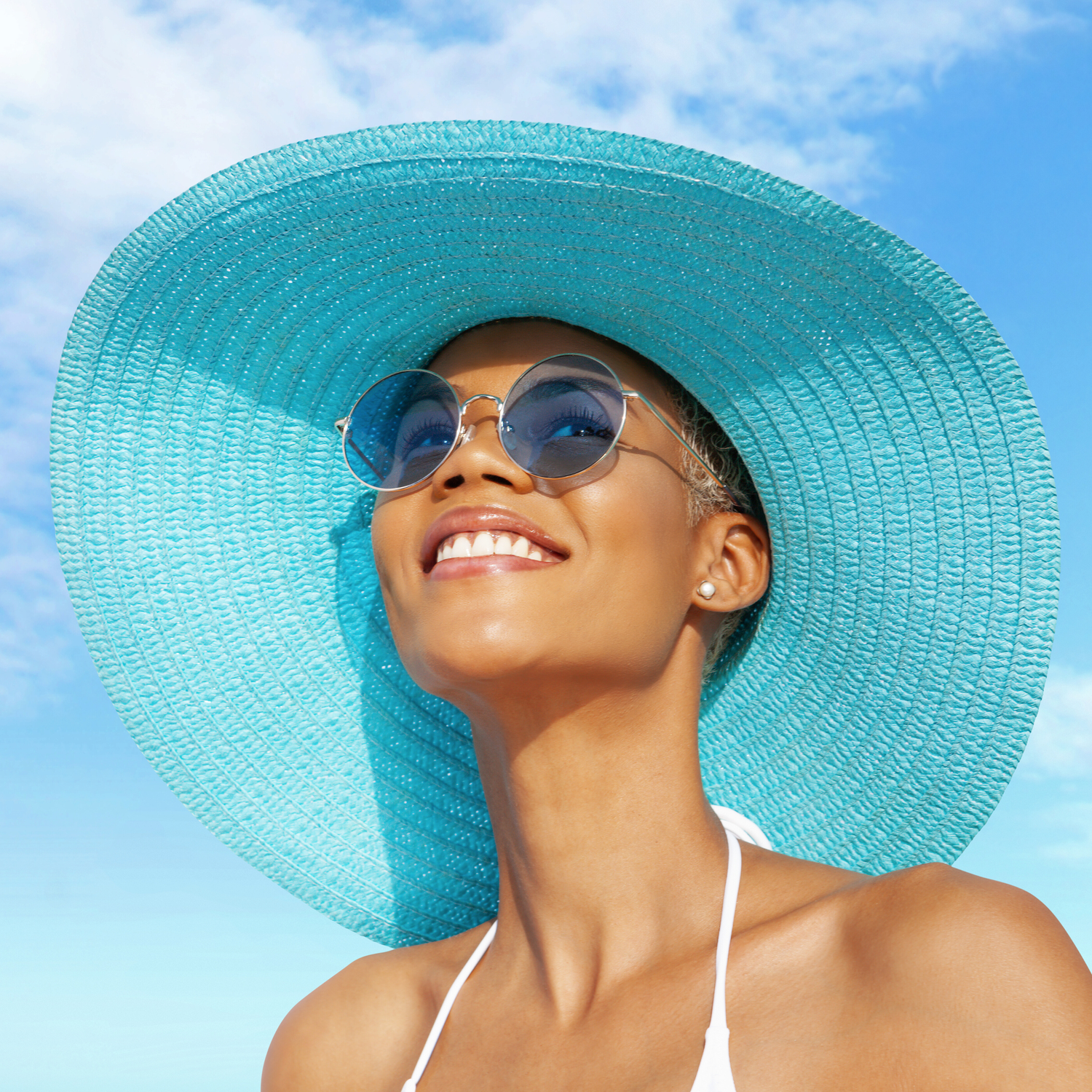 Turquoise Hats & Hair Accessories