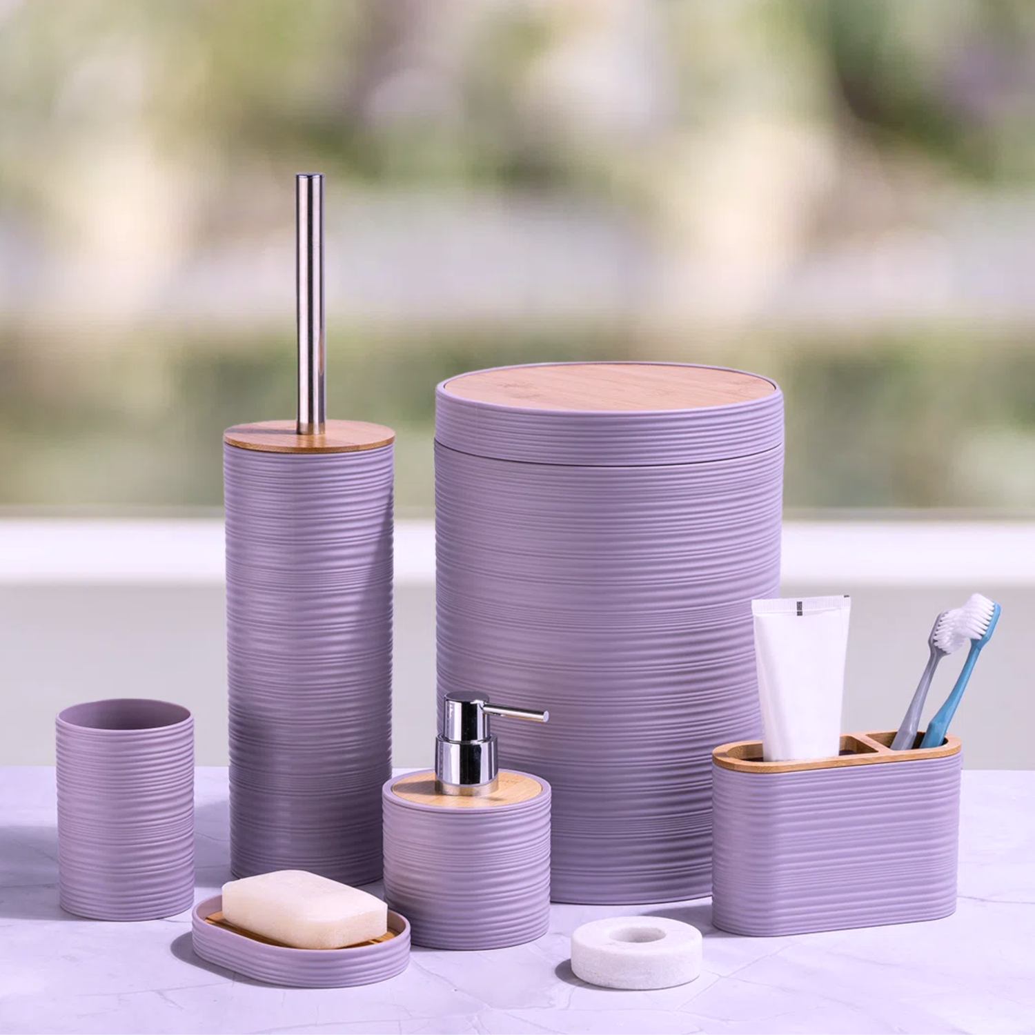 Purple Bath & Laundry