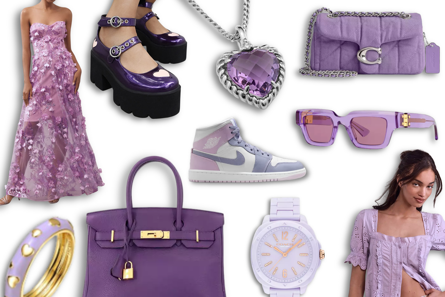 Purple Fashion & Accessories