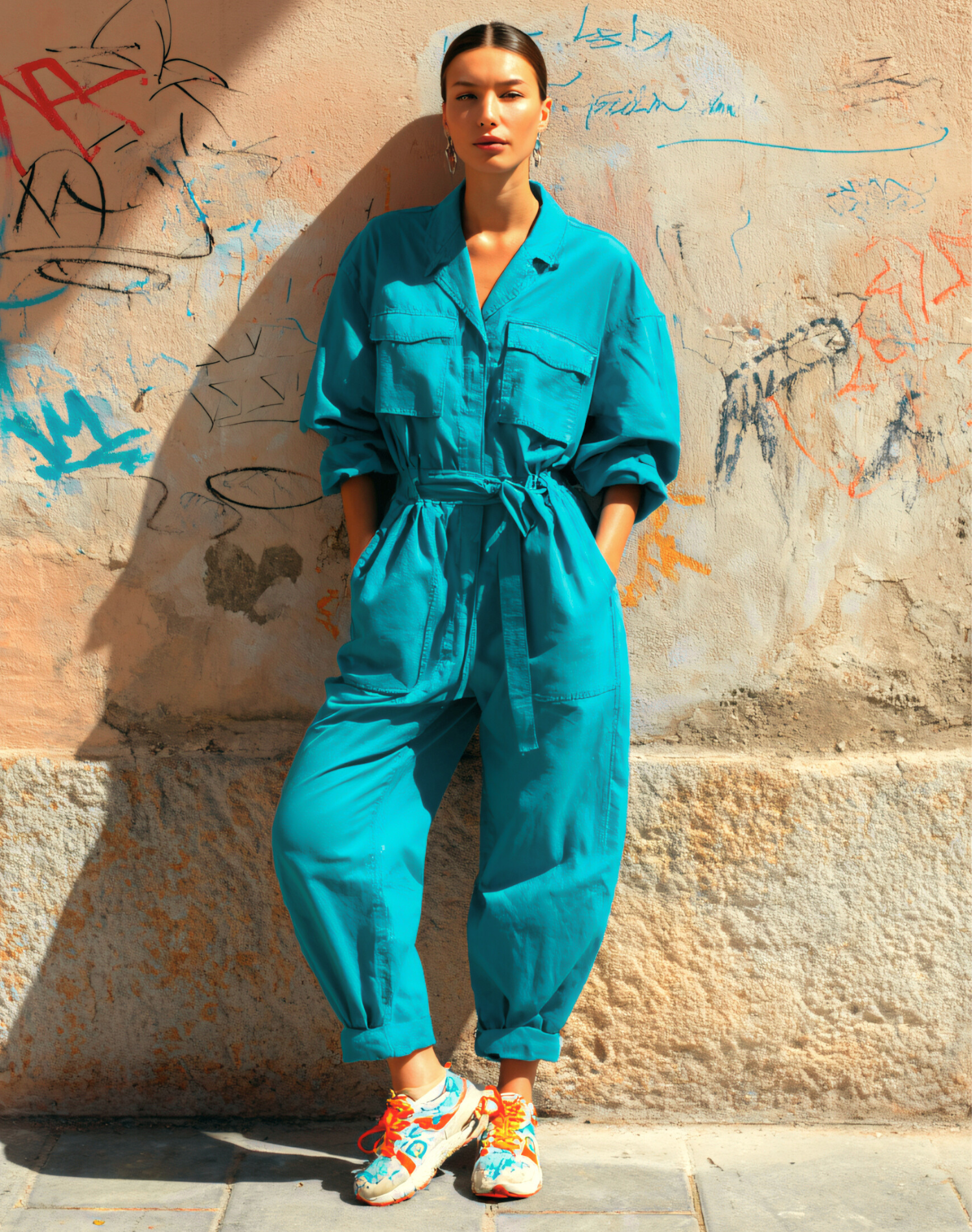 Turquoise Jumpsuits & Rompers