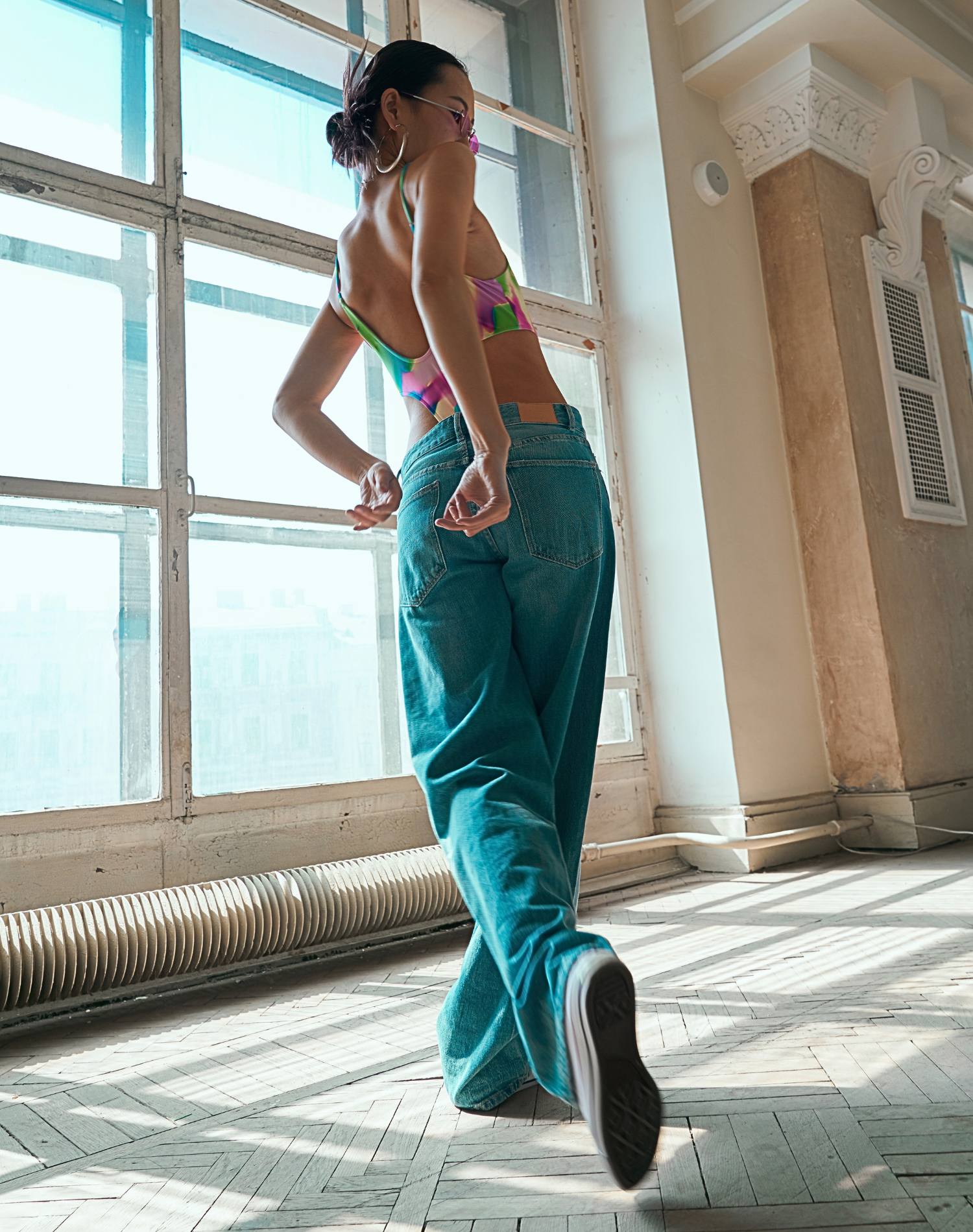 Turquoise Pants