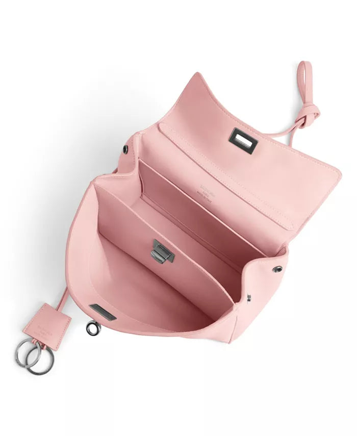 Balenciaga Rodeo Mini Handbag Suede Pink