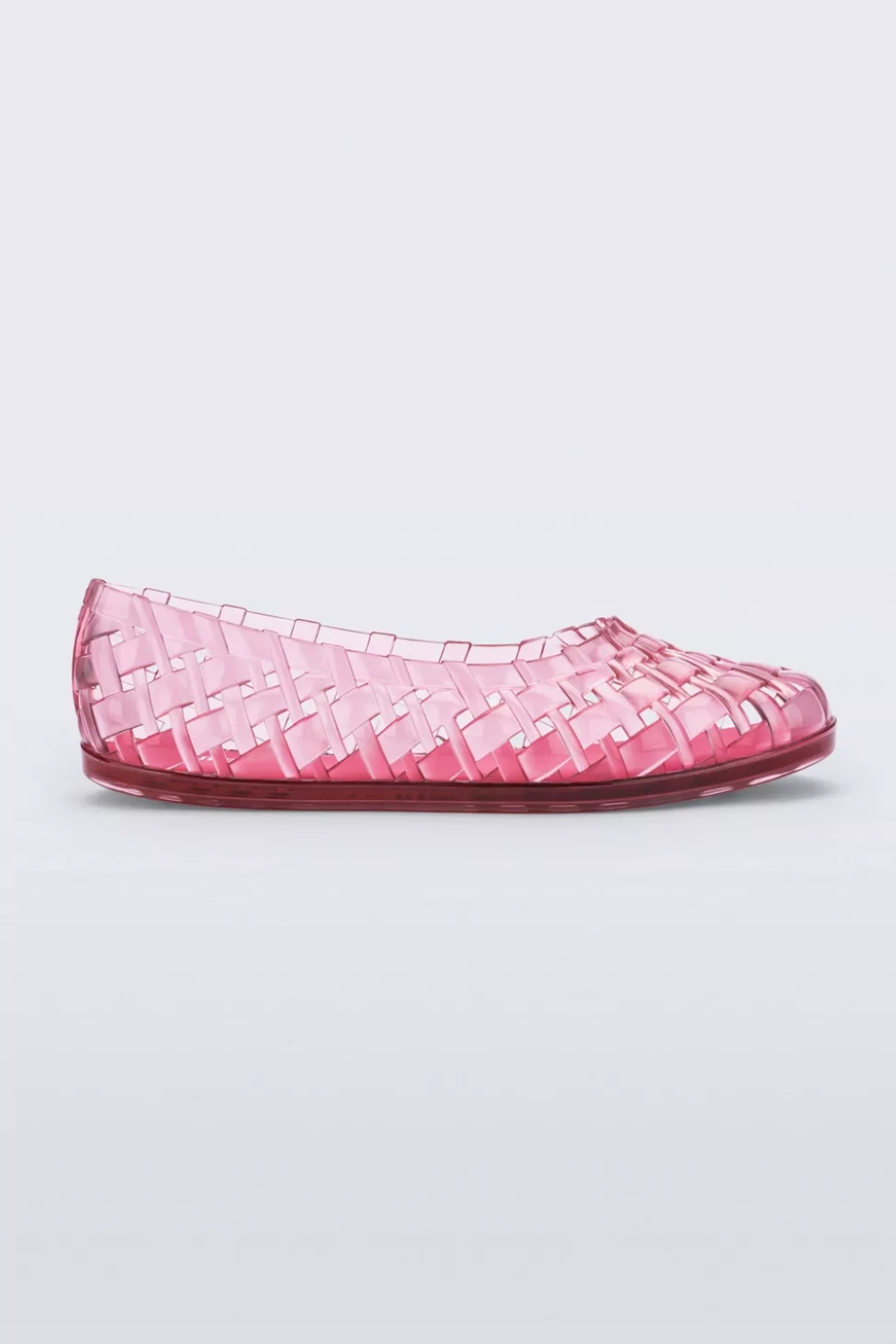 Pink Jelly Ballet Flats – Melissa Possession Ballerina Shoes