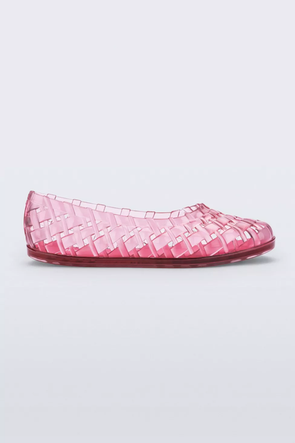 Pink Jelly Ballet Flats – Melissa Possession Ballerina Shoes