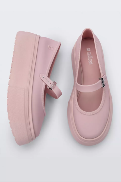 Pink Platform Ballet Flats – Melissa Soft Ballerina Shoes