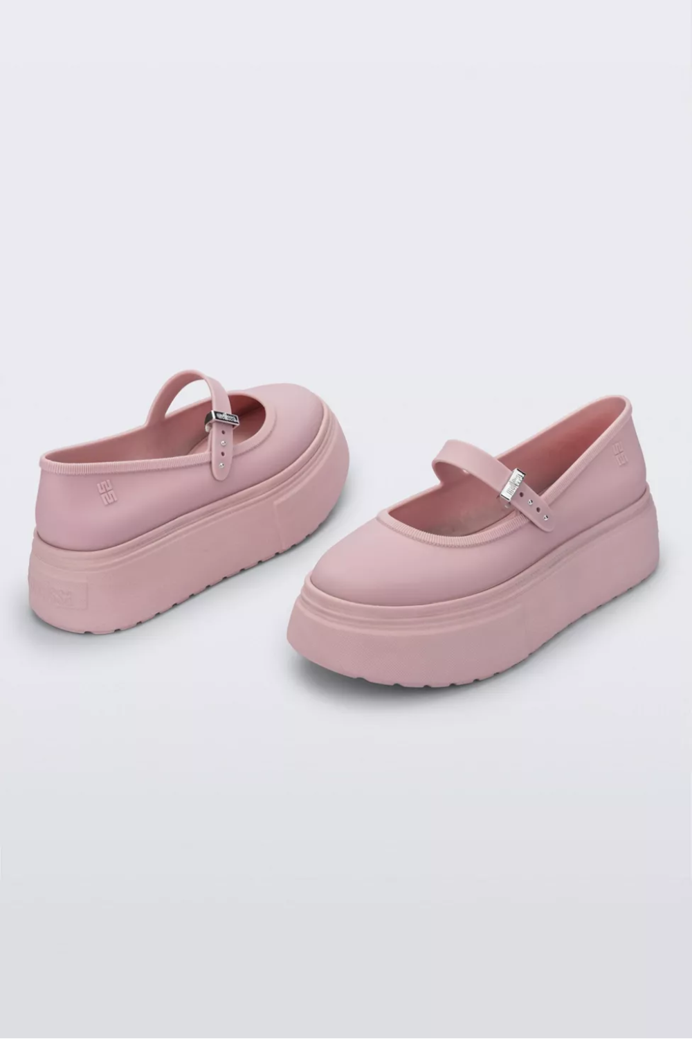 Pink Platform Ballet Flats – Melissa Soft Ballerina Shoes