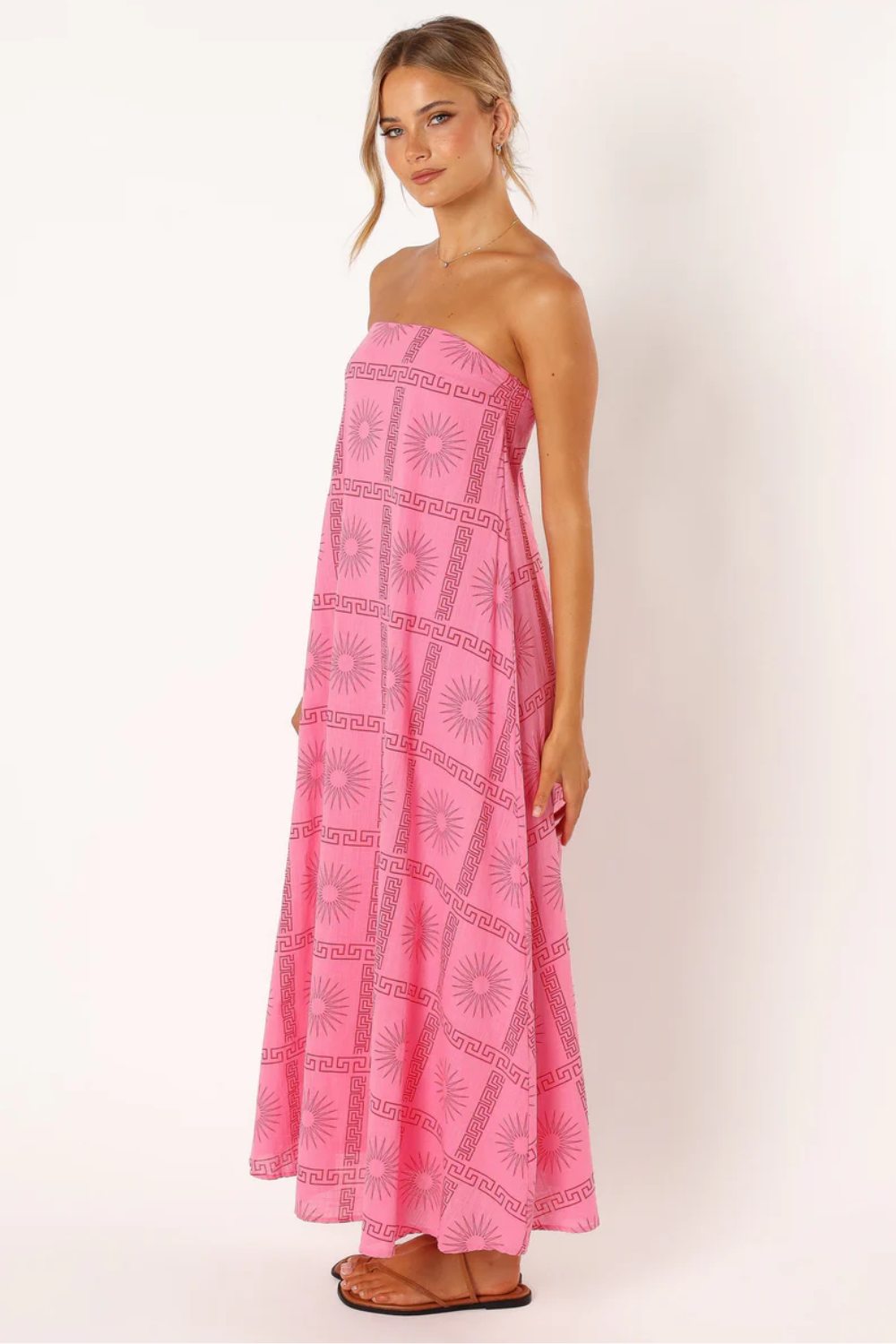 Pink Strapless Maxi Dress – Soph Strapless Maxi Dress