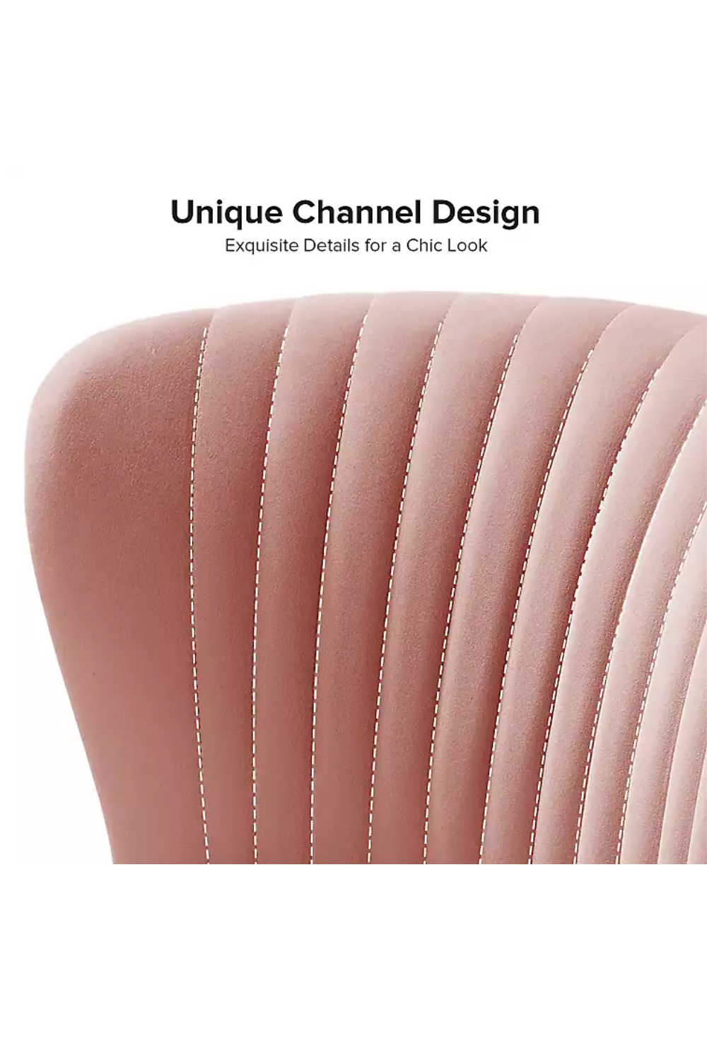 Pink Velvet Monica Loveseat